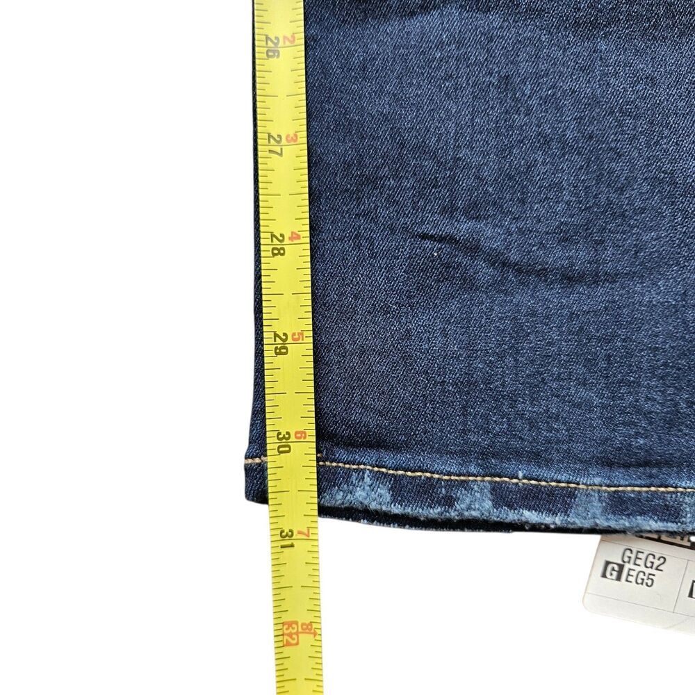 Paige Skyline Skinny Jeans Women's Size 31 Medium Wash Mid Rise Stretch Denim - Picture 10 of 11